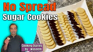 Easy No Spread Sugar Cookies | Cooking Diaries by Waseem