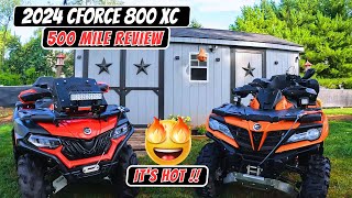 2024 CFMoto CForce 800 XC - 500 Mile Review -  “It's Fire"