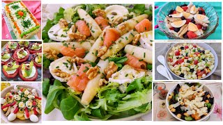 7 Ensaladas Fáciles, Deliciosas y Saludables. Pastel de arroz