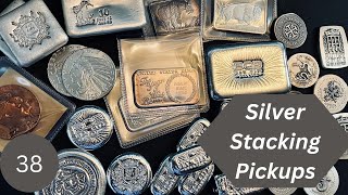 Silver Stacking Pickups #38 Bars and Coins from The Coin Shop plus more!