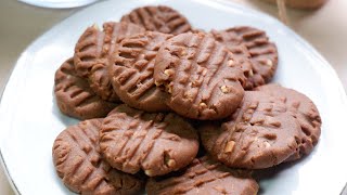 Cara Membuat Kue Kering Coklat Kacang yang Simpel dan Garing || Kue Lebaran