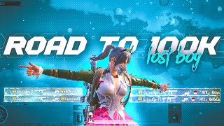 Road To 100K |  BGMI Montage | Lost Boy