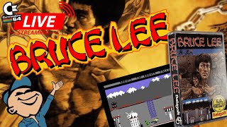 BRUCE LEE (C64) CHEEKY COMMODORE GAMER LIVESTREAM | Commodore 64 (1984)