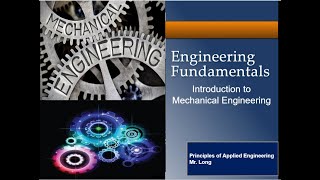 Introduction to Mechanical Engineering Calculating Work and Power