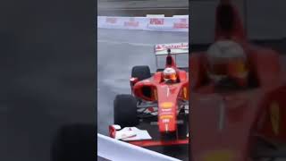 It's really hard to drive a f1 car