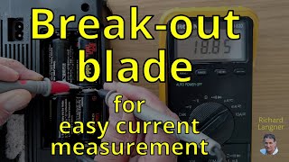 Easily measure current in AA - AAA - C - D - 18650 or any round cells that fit in a battery holder.