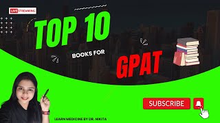 Top 10 topics & books for GPAT 2024 | GPAT 2024