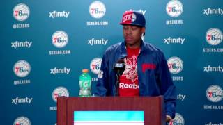 Allen Iverson Hall of Fame FULL Press Conference (2016) *emotional & funny Iverson is one