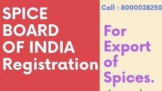 SPICE Board License/Registration Online Live. How to apply for SPICES Board Registration  - (CRES)