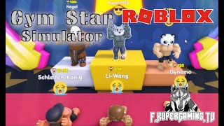 Gym Star Simulator- Ohen Robux auf Platz 1-@Roblox[Simulator] 🐺