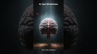 Open-Mindedness: Unlocking Growth and Maturity |  #youtubeshorts #quotes