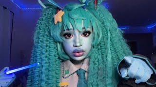 ASMR 🧠 Alien Hatsune Miku Examines You! Personal Attention