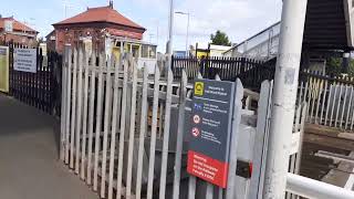 Hall Road Level Crossing - Merseyside