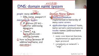 ICN Ch 2.4, DNS, (Quick Web Cashing Review) 2.4.1 Services and 2.4.2 Overview