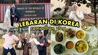 LEBARAN DI KOREA 🇰🇷 DAILY VLOG: SOLAT IED DI SEOUL, MASAK LEBARAN 🌙