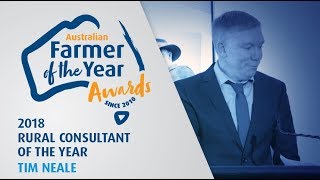 Farmer of the Year 2018 - Rural Consultant award