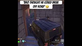 Bro FAILED Driving 101 💀 #fortnite #fortnitememes #fortniteclips #shorts