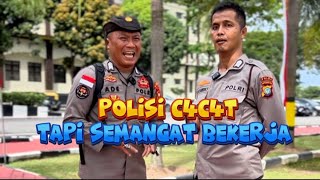 POLISI YANG MENGINSPIRASI - KEADAAN CACAT TAPI MASIH MAU BEKERJA