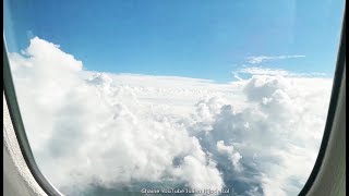 Vol au dessus des nuages depuis un avion