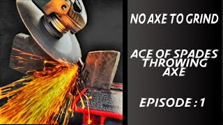 No axe to grind! Ace of spades throwing axe reviews and comments! #axethrowing #axe #tips #review