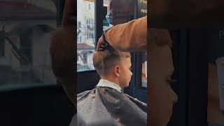 📽️ASMR | Crop - Taper Fade in 60 sec #barber ✂️ #top 🚀 #haircut ✂️ #asmr 🔊#youtubeshorts 2023