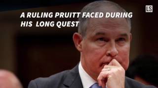 Federal Appeals Court Hands EPA Admin Scott Pruitt Legal Defeat