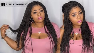 Is she SENSATIONNEL at BRAIDS too? 🤔 Senegal Twist Wig review | Gobeautyny.com