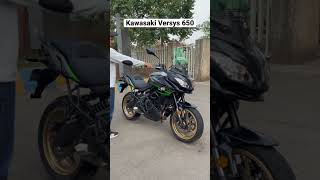 Kawasaki versys 650 Exhaust Sound | #kawasaki #trending #versys650 #shorts