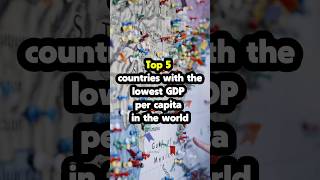 Top 5  countries with the lowest GDP per capita in the  world