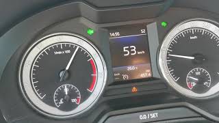 Skoda Octavia 2.0 TSI DSG acceleration 0-160 KM/H