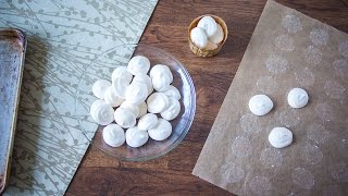 Veganistische meringues