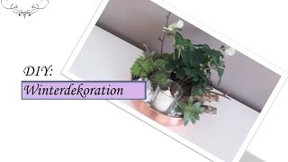 DIY Winterdekoration | Room Decoration