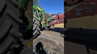 picking up a baler #trucking