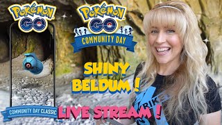 BELDUM COMMUNITY DAY CLASSIC! Pokémon GO LIVE!