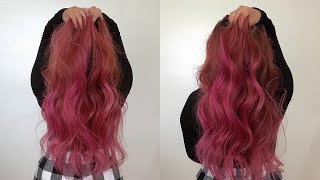 DYING HAIR PINK 💗 Arctic Fox Semi-Permanent Virgin Pink