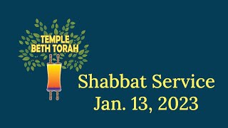 Shabbat Service Jan. 13,  2023