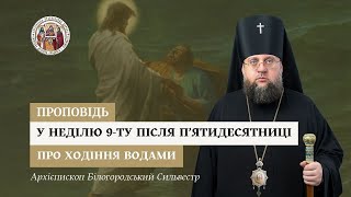 ⚡️Проповідь у Неділю 9-ту після П’ятидесятниці. Про ходіння водами