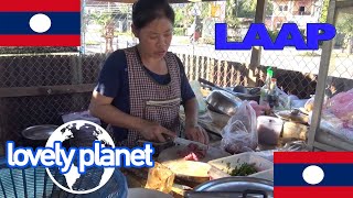 The best Laos food : Laap