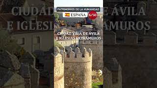 Patrimonios de España: Ávila e iglesias extramuros 6/50 #españa #ávila #unesco