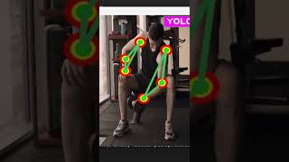 AI Bicep Curl Trainer || YOLOV8 Pose #ailearning #coding #tech