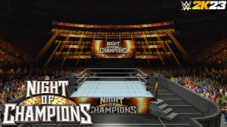 WWE 2K23: Night Of Champions 2023 Custom Arena