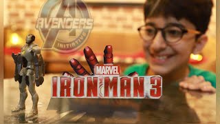 Iron Man 3 MARVEL, Ghost Armor Iron Man, Hasbro, Unboxing and Review