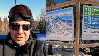 KUNGSBERGET, SKI RESORT, only 2,5 hours from Stockholm. Ski slope 23, Fikasvängen. 2023