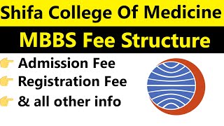 Shifa College Of Medicine MBBS Fee Structure