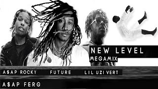 A$AP Ferg - New Level MEGAMIX (ft. Future, Lil Uzi Vert, & A$AP Rocky) [BEST] + Lyrics