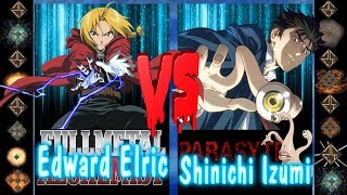 Edward Elric (Full Metal Alchemist) vs Shinichi Izumi (My Hero Academia) - Ultimate Mugen Fight 2017