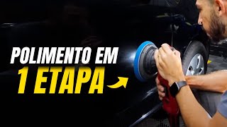 POLIMENTO ESPECIAL PARA CARRO PRETO EM 1 ETAPA