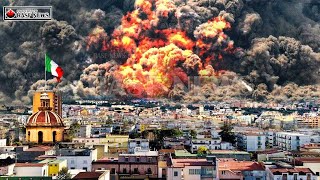 Horrible today: One hour after FINAL WARNING Etna volcano erupt | As Earth rises | Rumble cross land