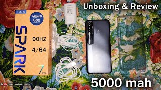 Tecno Spark 7 Pro Unboing and Review | Cheapest 90hz Device of 2021