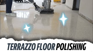 HOW TO POLISH TERRAZZO FLOOR